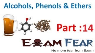 Chemistry Alcohol Phenol amp Ether part 14 Alcohol Chemical Properties  CBSE class 12 XII [upl. by Daigle]