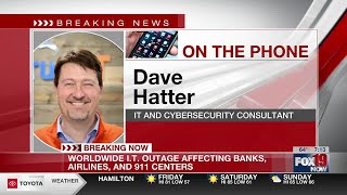 Northern Kentuckys Dave Hatter speaks on global IT outage [upl. by Yderf]