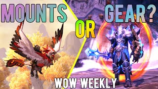 WoW Weekly  Use Bronze For Mounts or Gear [upl. by Figge]