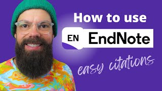 How to Use EndNote for Citation and Referencing Without Messing Up [upl. by Novelia]