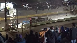 Flip in 602 Sportsmen at Senoia Raceway November 12th 2021 [upl. by Enyt942]