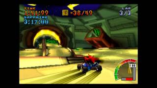 Oxide Station  Platinum Relic  Crash Team Racing  101 Playthrough Part 57 [upl. by Ayram767]