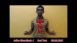 Cogito Ergo Sum [upl. by Rep]