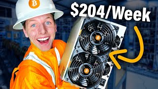 I Bought My First Bitcoin Miner [upl. by Ayit]