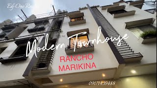 HLM02020₱76MRancho Marikina Townhouse with Roofdeck  For Sale  Townhouse [upl. by Aicirpac135]