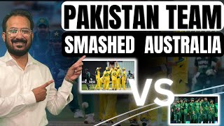 Pak team Smashed Australia  Pakistan defeated Australia  Australia ka ghand tora ha Perth ma [upl. by Larrej]