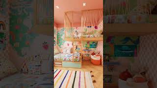 Veja esse quarto infantil 🧜🏼‍♀️✨ shorts kids inspiration baby home mom family decoration [upl. by Lenaj151]