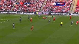 Leyton Orient vs Rotherham United  League One Playoff Final 201314 [upl. by Heimer476]