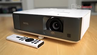 4k HDR Gaming Projector BenQ TK700STi Review JUST 16ms Input Lag [upl. by Mayhew]