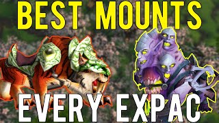 The Best Mounts From Every Expansion In WoW [upl. by Erodavlas]