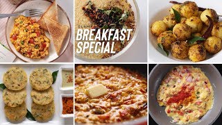 4 Simple amp Healthy Indian Breakfast Recipes [upl. by Carrissa357]