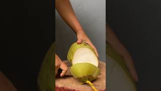 Great cuttingskills coconut satisfying asmr [upl. by Anialad]