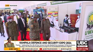 LIVE MUSEVENI ATTENDS THE KAMPALA DEFENCE amp SECURITY EXPO IN MUNYONYO  SEPTEMBER 10 2024 [upl. by Debera]