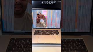 MacBook screen showing lines Its repairable [upl. by Eniretac]