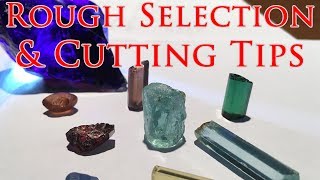 How To Buy Facet Rough amp Gemstone Cutting Tips [upl. by Grimes245]