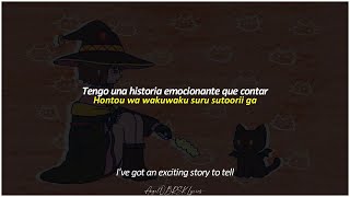 KonoSuba Bakuen Wo ED FULL  Megumin amp YunYun  quotJUMP INquot  Sub Español Romaji amp English [upl. by Burbank]