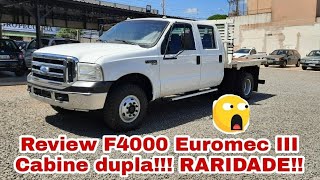 Review F4000 EUROMEC III 4x4 Cabine dupla 2010 RARIDADE😎😎😎 [upl. by Auqenat]