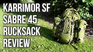 Karrimor SF Sabre 45 Rucksack Review Full HD [upl. by Eentrok651]