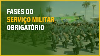 Quais são as fases do serviço militar obrigatório [upl. by Eigger]