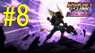 Ratchet amp Clank Into the Nexus Walkthrough  Part 8 Planet Igliak 1 Gameplay Ps3 HD [upl. by Nosac530]