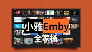 2023最新小雅Emby全家桶一键安装解决封面和搜索玩转千T资源CC字幕） [upl. by Conlan643]