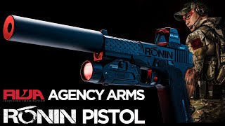 PATH OF THE RONIN  RWA Agency Arms Ronin Pistol Review  RedWolf Airsoft RWTV [upl. by Madalena]