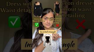 Do✅don’t ❌ for inverted triangle body shape ❤️😰‼️ ashortaday bodytype shortvideo [upl. by Neelram383]