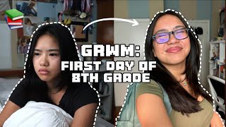 grwm FIRST DAY OF 8TH GRADE i was petrified  iAmOlivia [upl. by Sonstrom]