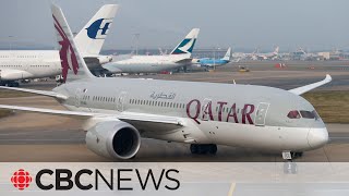 12 injured after Qatar Airways flight hits midair turbulence over Turkey [upl. by Rutra]