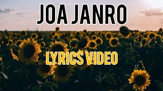 JO A JANRO LYRICS VIDEO NOCTE SONG [upl. by Steven]