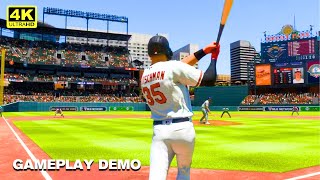 MLB THE SHOW 24 New Official Gameplay Demo 16 Minutes PART 2 4K [upl. by Sherlocke]