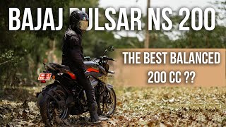 2023 Bajaj Pulsar NS200 Ride Review  STRELL [upl. by Matusow]