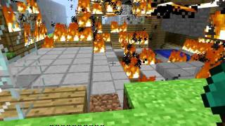 Minecraft FIREE WTFFFFFFF [upl. by Ordnasela]