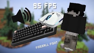 MINECRAFT FIREBALL FIGHT  Clean ASMR  90 FPS [upl. by Oliver229]