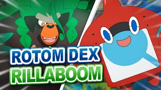 Conhecendo Rillaboom Rotom Dex Nº 812 [upl. by Olram173]