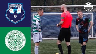 HIGHLIGHTS Caledonian Braves vs Celtic B [upl. by Lirba879]