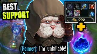 Heimerdinger supportHOW IT SHOULD BE PLAYED [upl. by Esinehs]