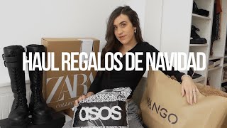 HAUL REGALOS DE NAVIDAD 2021 REBAJAS 2021 Zara Bershka Mango ASOS Women Secret [upl. by Kilah343]