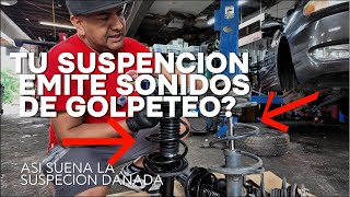 🤔Fallas Ruido en una llanta delantera Ruido Tronido Golpeteo🔧luiselmecanico automobile carpart [upl. by Eenel]