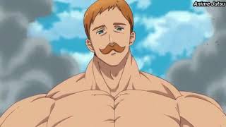 ESCANOR VS GALAND FULL FIGHT [upl. by Tterab277]