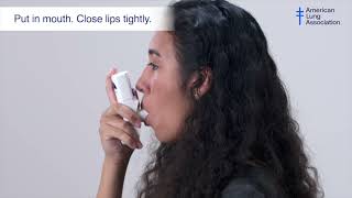 How to Use a Redihaler Aerosol Inhaler [upl. by Eissej840]