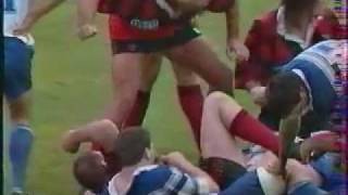 TOULON  CASTRES 12 FINALE 1992 COUP DE POING RUGBY [upl. by Neetsirhc962]