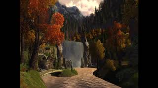 LOTRO  Rivendell and Other Elven Lands Music and Ambience [upl. by Rahas]