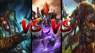 WoW  Thrall vs Voljin vs Cairne [upl. by Yzzik]