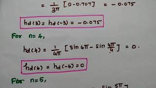 Hanning Window  Design of FIR FIlter  Problem Solved  DTSP  DSP [upl. by Nylram451]