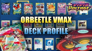 ORBEETLE VMAX  SABLEYE DECK PROFILE  VIVID VOLTAGE Pokemon TCG [upl. by Imer]