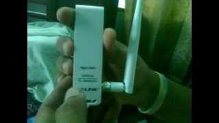 TPLINK 54Mbps USB WLAN Model TLWN422GC BGD [upl. by Strait]