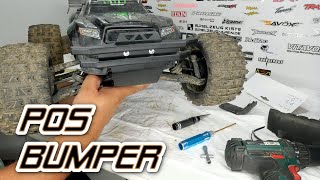 Der POS Bumper für den Traxxas Sledge [upl. by Kelda]