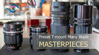 Preset TMount Many Blade Vintage Lenses [upl. by Holna187]