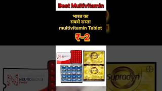 सबसे सस्ता Multivitamin Tablets 💪 shorts [upl. by Cassiani]